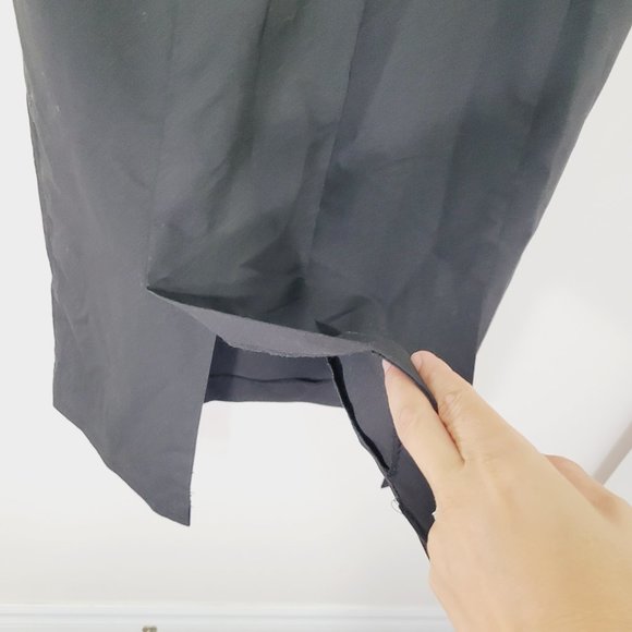 Emma Pernelle Little Black Dress Sleeveless Classic A-Line Shift Stretch 48 - Picture 7 of 11